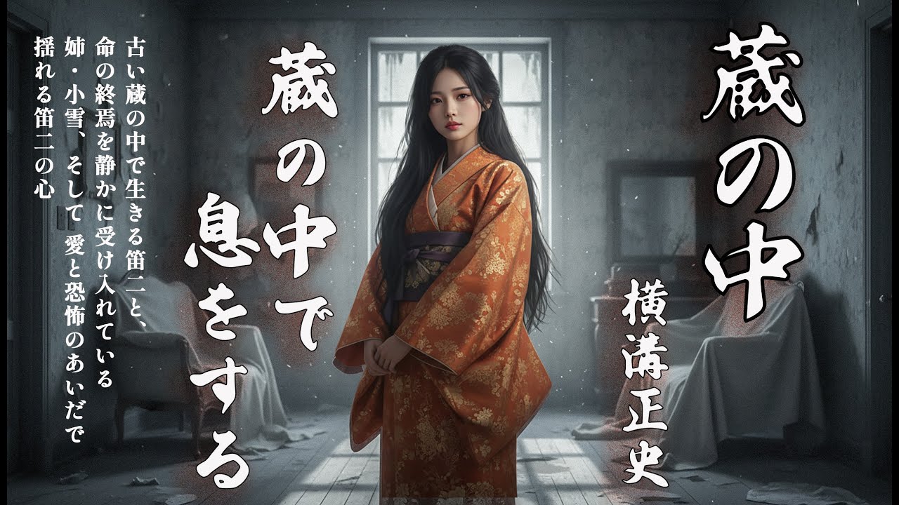 横溝正史【蔵の中】閉ざされた空間で生きる姉弟の、美しくもどこか恐ろしい絆、姉さんを愛するほどに、闇は深く。抱きしめるほどに、心は遠く。妖艶な歌です。