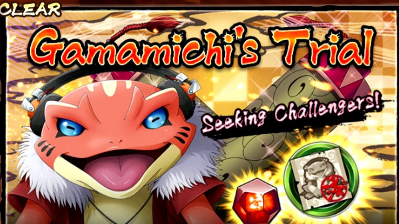 Gamamichi's Trial Mission Solo Gameplay (Clear) - Naruto x Boruto Ninja Voltage