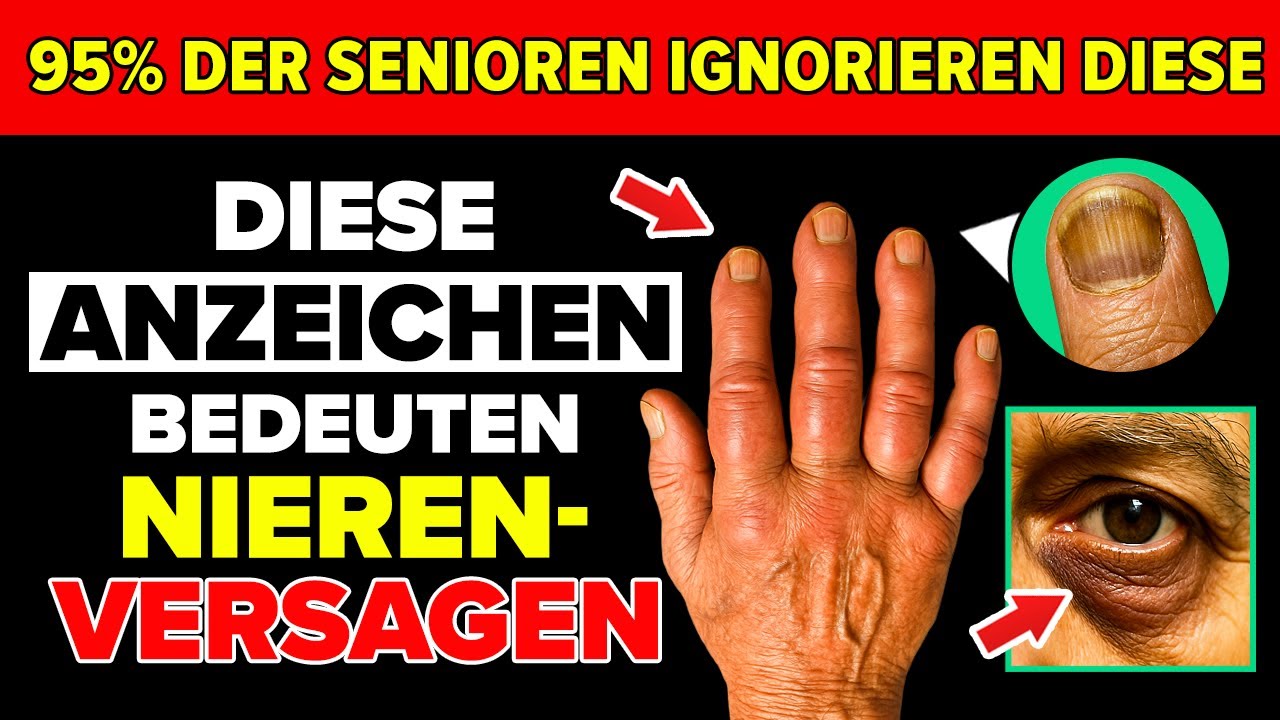 12 Seltsame Anzeichen, dass Ihre NIEREN bereits versagen – 95% übersehen sie!