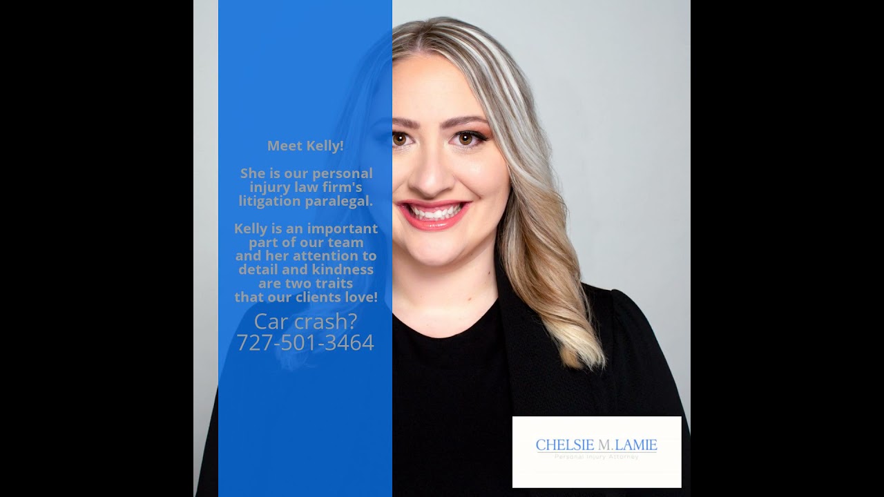 Meet Kelly!  She is our personal injury law firm's litigation paralegal.    Kelly is an important p&hellip;