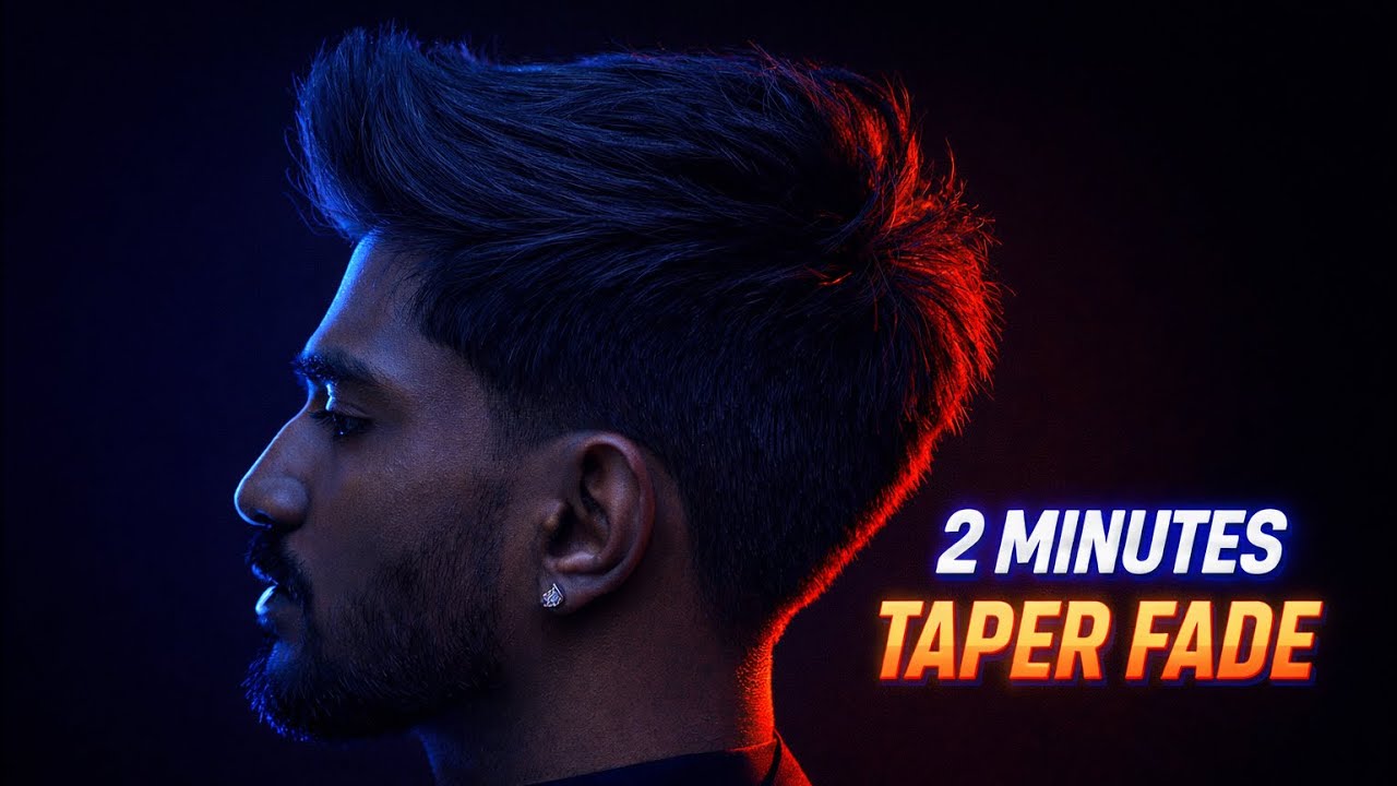 How to do a taper fade in 2 minutes #taperedcut #skinfade #haircutting #haircut #barber
