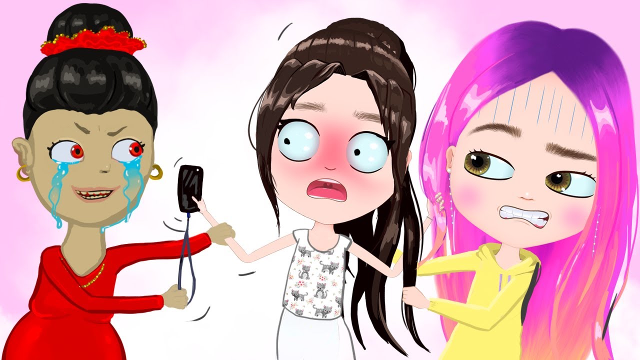 Моя сестра подружилась с цыганкой 🤰 ИСТОРИИ ПРО СОСЕДЕЙ 3 - анимация Настик