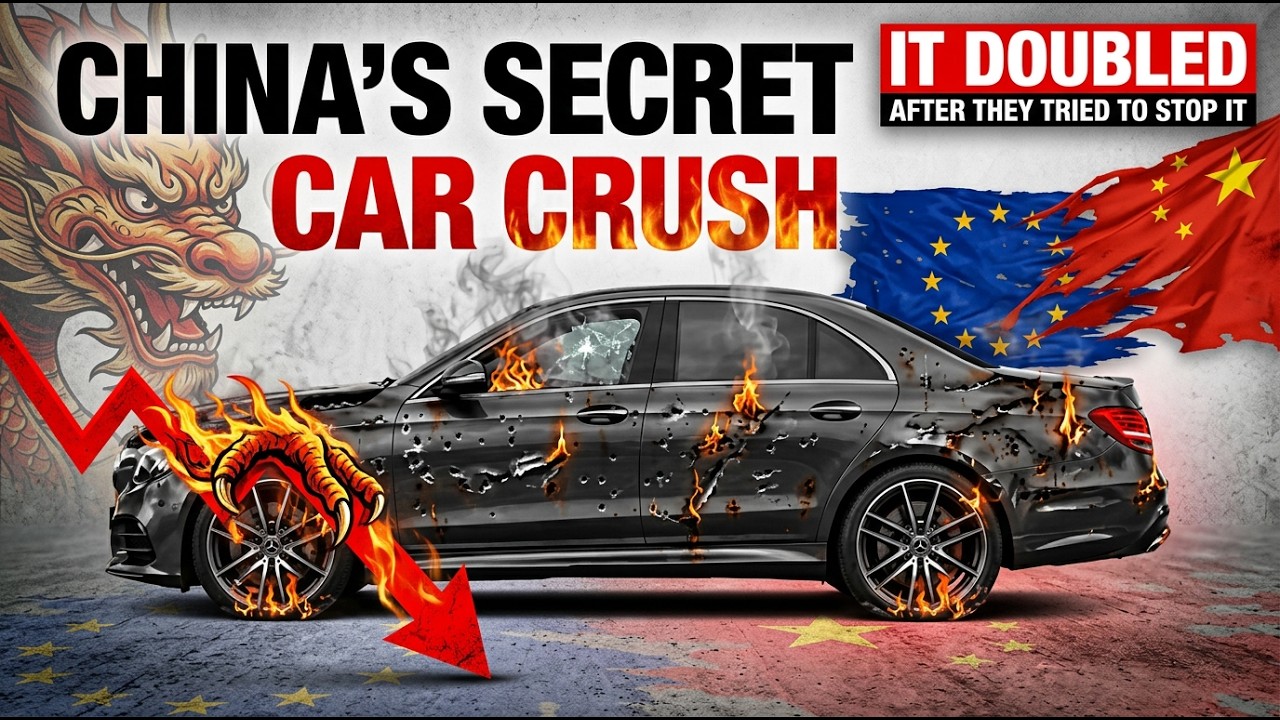 How China Is Secretly DESTROYING Europe's Car Market - They Tried to Stop It, and It DOUBLED Sales