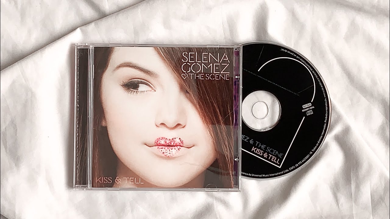 selena gomez & the scene - kiss & tell (cd unboxing)