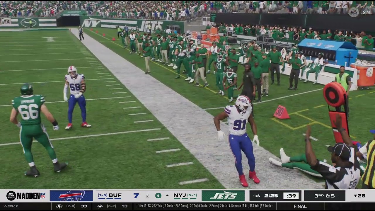 Madden NFL 26 Bills&Jets Week 2 Highlights