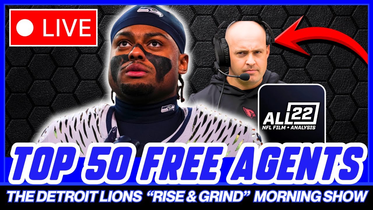 TOP FREE 50 AGENTS DETROIT LIONS - DREW PETZING BREAKDOWN WITH ALL22