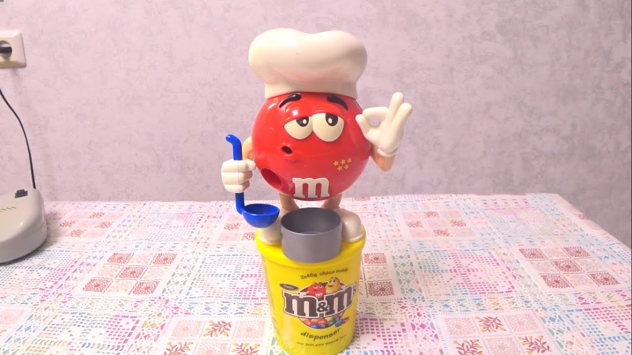 My old M&M's toy 2! ASMR | Review of M&M's toys! #asmr #sweets