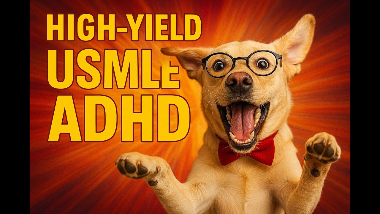 ADHD STEP2 USMLE/PRITE/Psychiatry shelf review