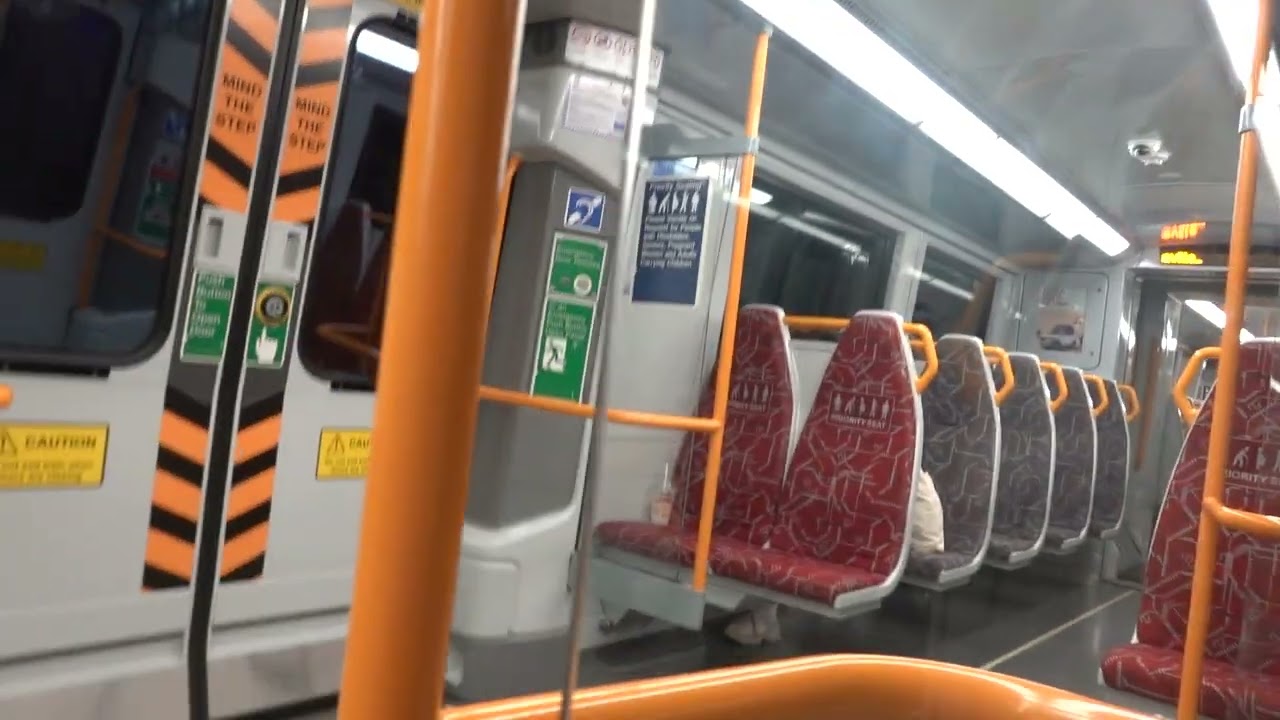 Queensland Rail New Generation Rollingstock (NGR 733): Taringa to Sherwood (Springfield train)