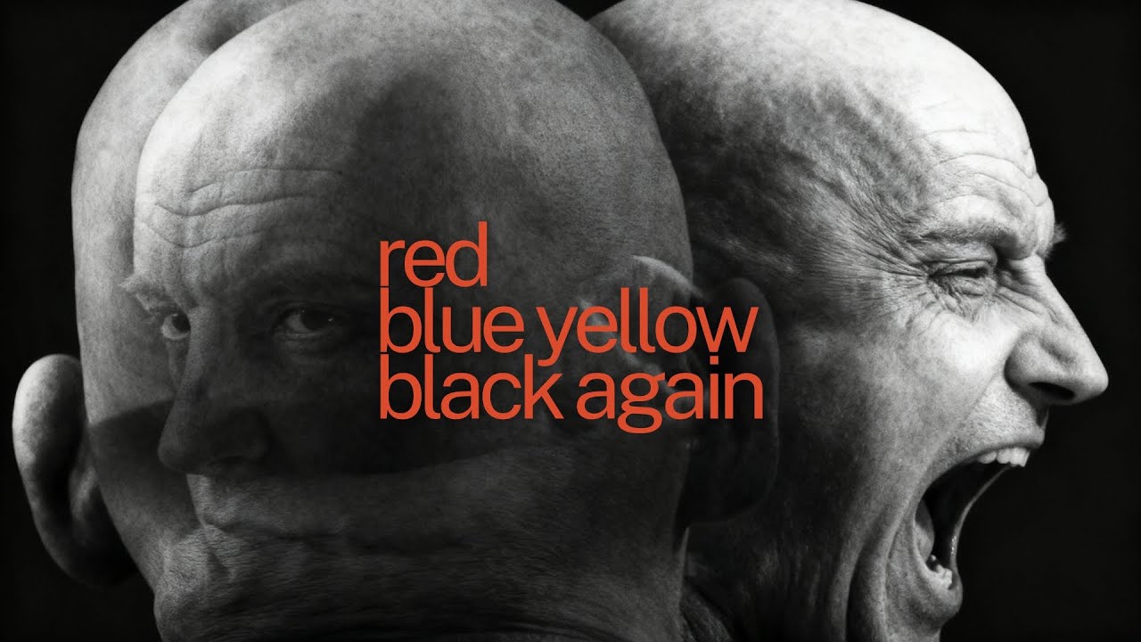 Red Blue Yellow Black Again (KLING 2.5 Turbo Model TEASER)