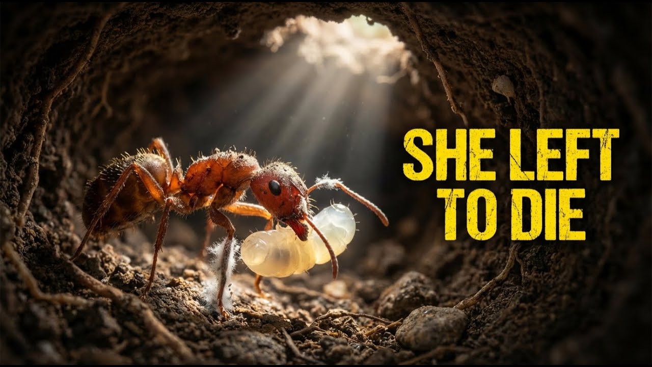 Microscopic Battle: The Nurse Ant’s Last Stand