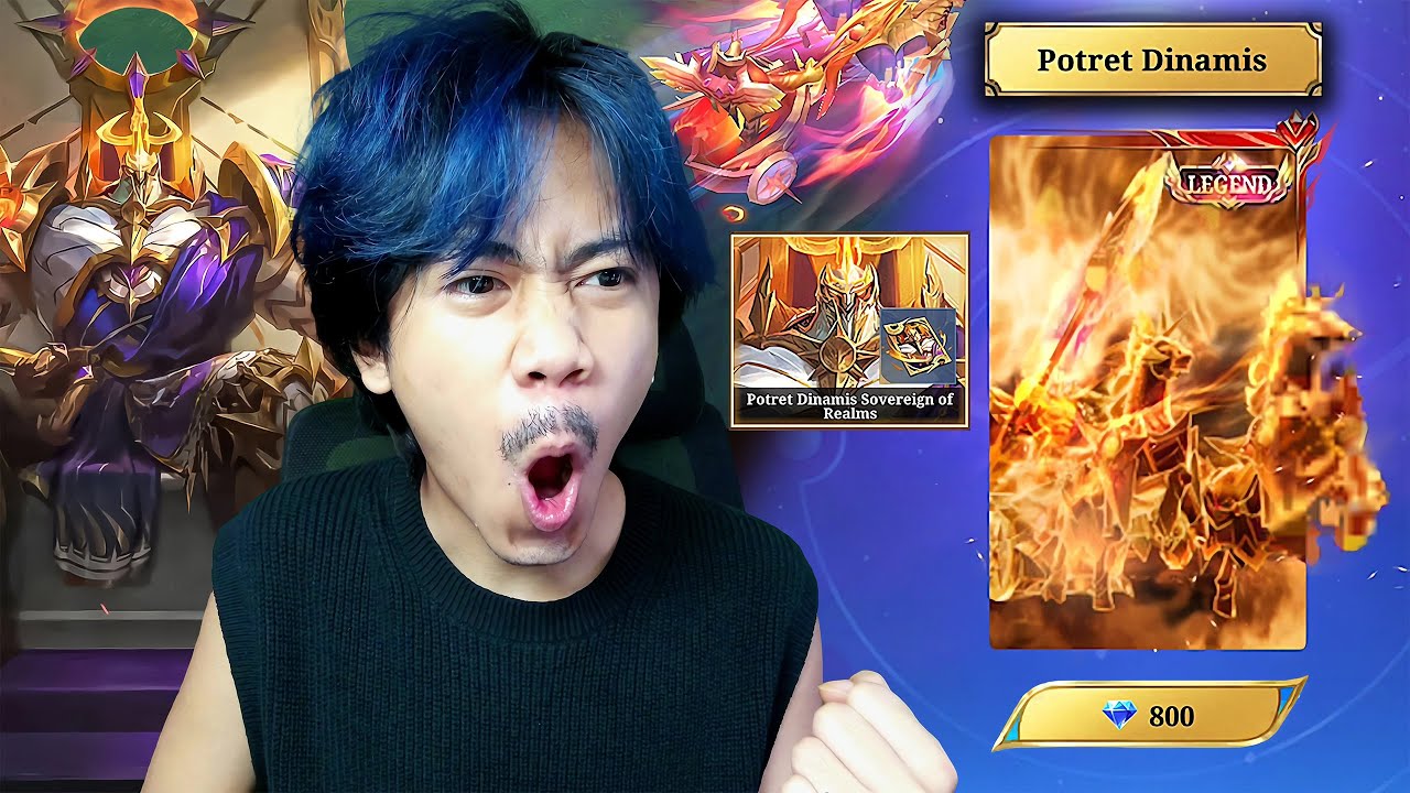 NYOBAIN FITUR BARU POTRET DINAMIS JOHNSON LEGEND - Mobile legends