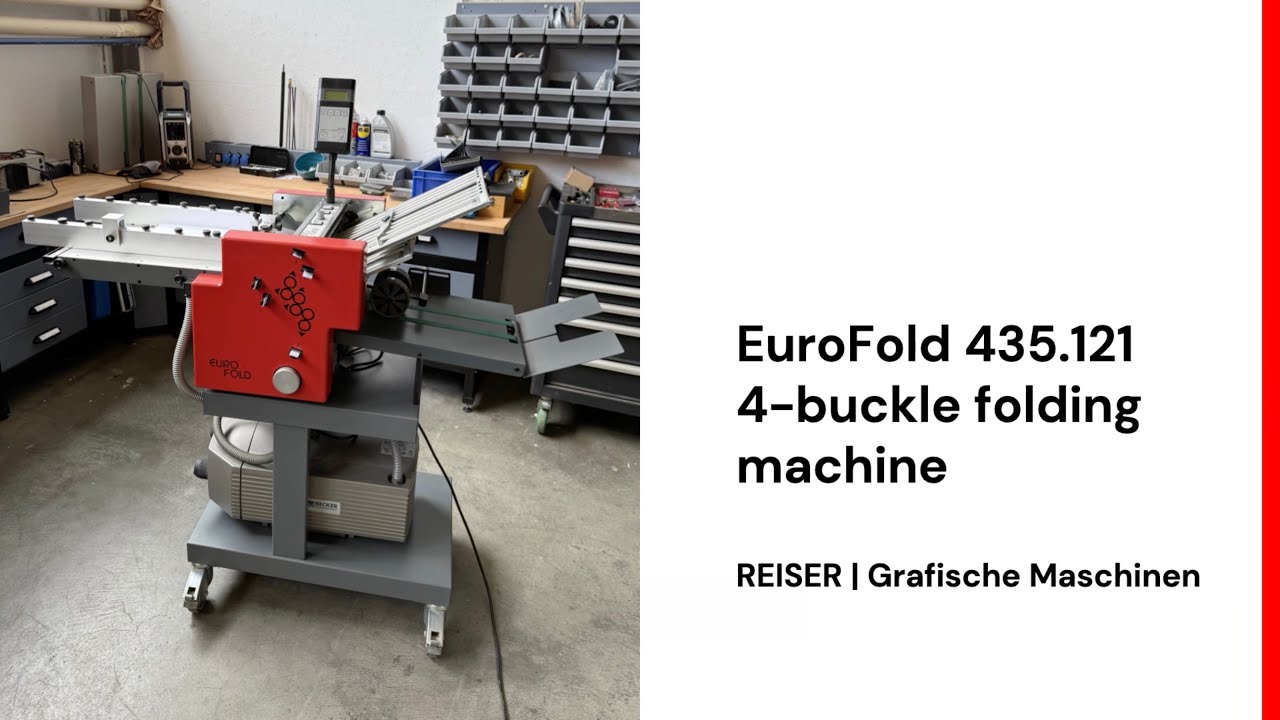 EuroFold 435 Folding machine