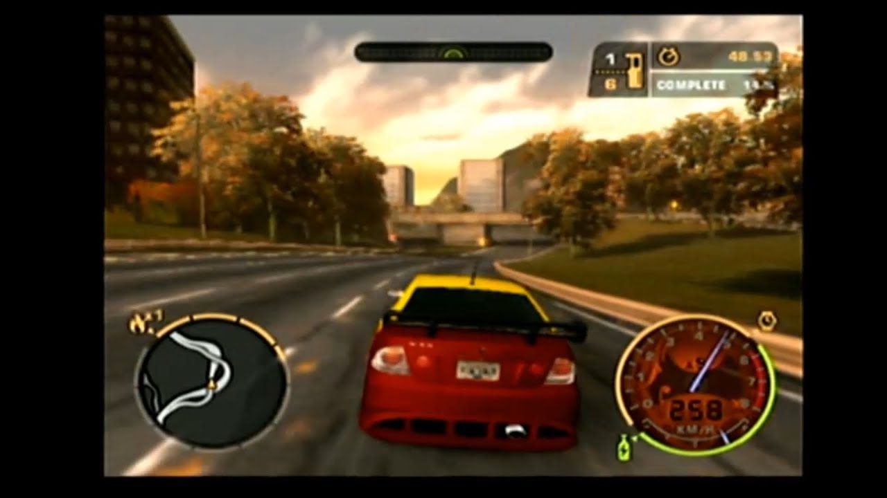 NFSMW 2005 All Tollbooth Career Races Lexus IS 300 Part 6