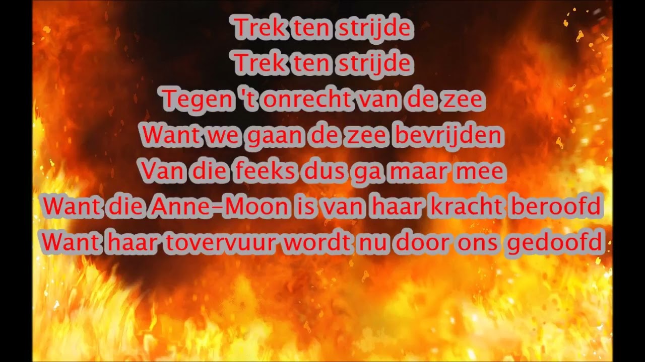 Trek ten strijden - Musical De Kleine Zeemeermin (lyrics)
