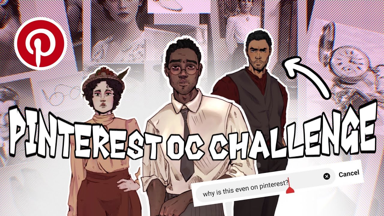 ★ PINTEREST OC ART CHALLENGE ★ (the hack to making OC's???)