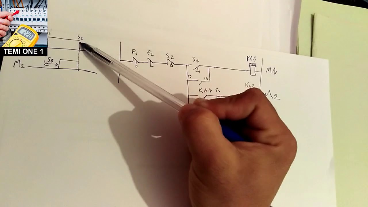 شرح بالدارجة المغربية كيفية عمل  temporisé ON DELAY  et temporisé OFF DELAY