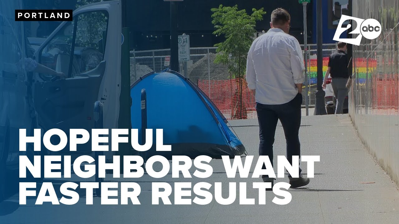 Neighbors see upswing in downtown Portland, but homelessness remains stubborn issue
