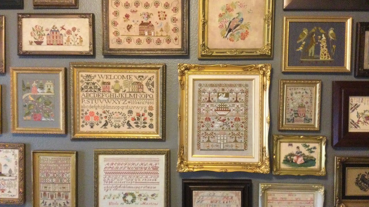 Flosstube extra…craft room tour of cross stitch and stitchy spot