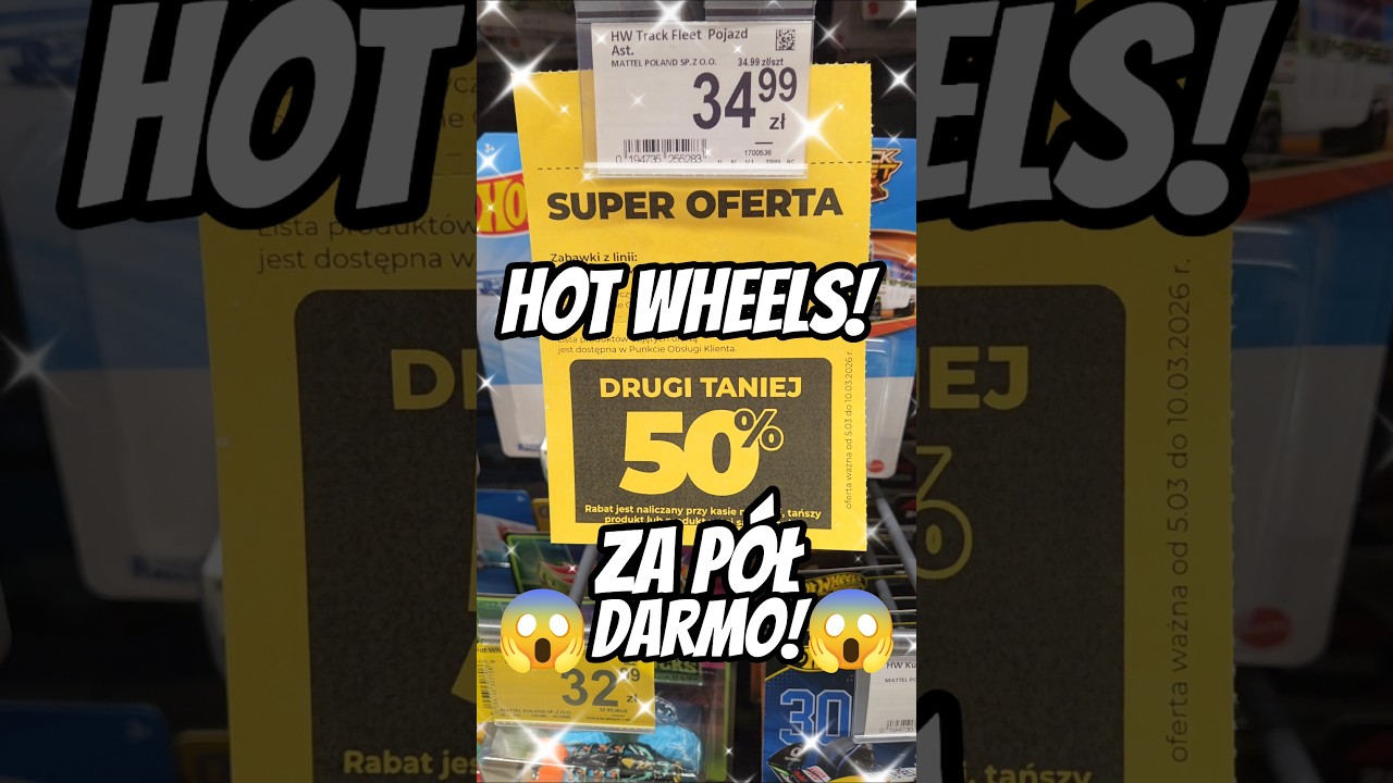 ŚWIETNA Promocja na HOT WHEELS i Matchbox w CARREFOUR!🔥 Modele za p&oacute;ł ceny!😱 #hotwheels #promo