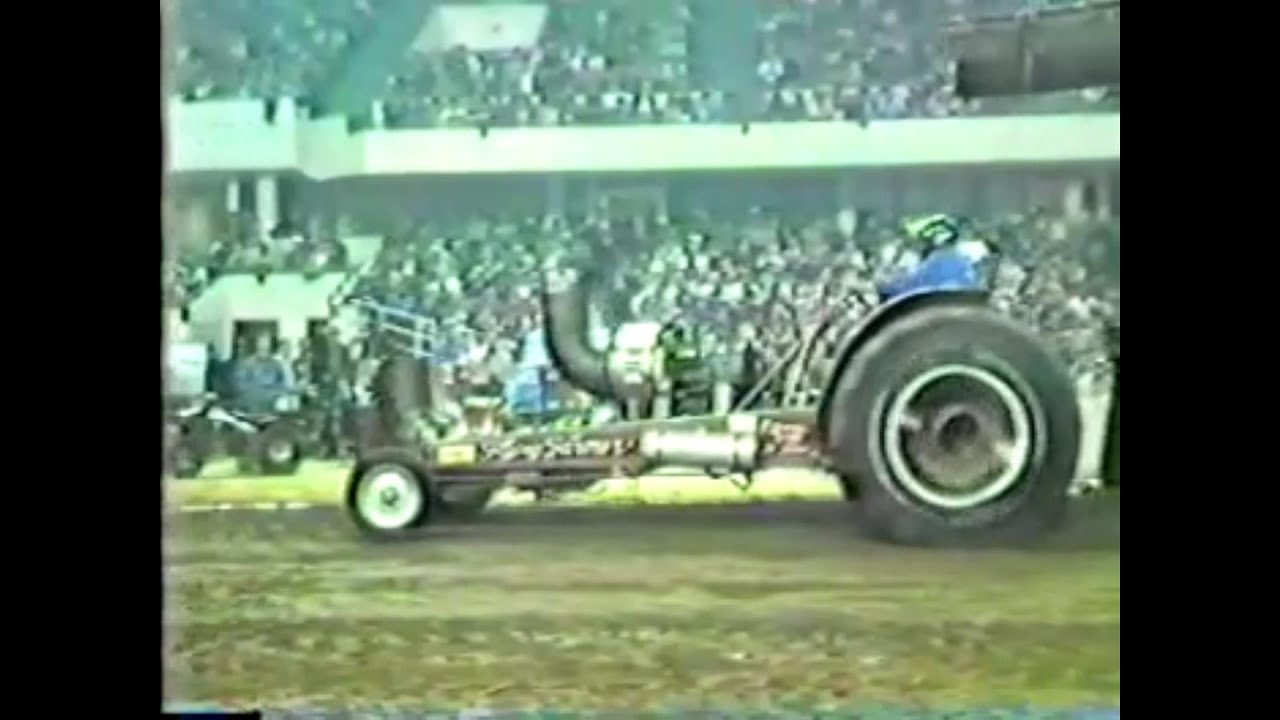 1985 National Farm Machinery Show Truck & Tractor Pull: 7,200 lb. Modified  tractors