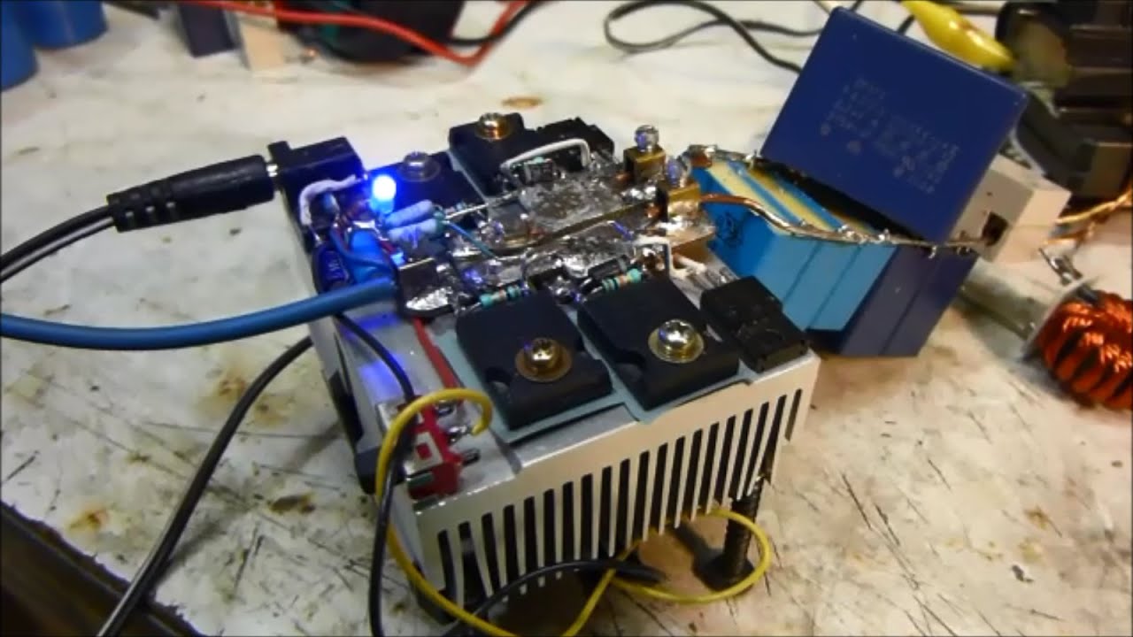 Новый супермощный драйвер ZVS с двумя MOSFET-транзисторами и множеством красивых арок