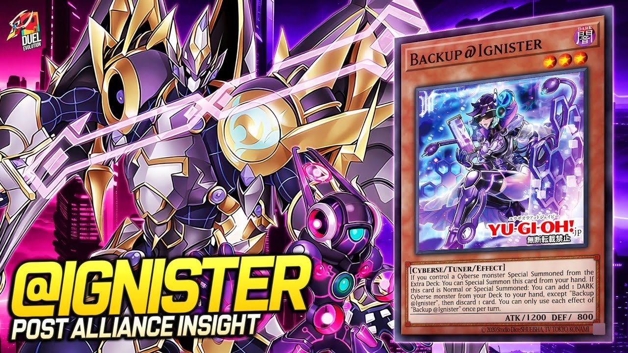 Deck @Ignister| Post Alliance Insight EDOPRO | Replays 🎮 + Decklist ✔️