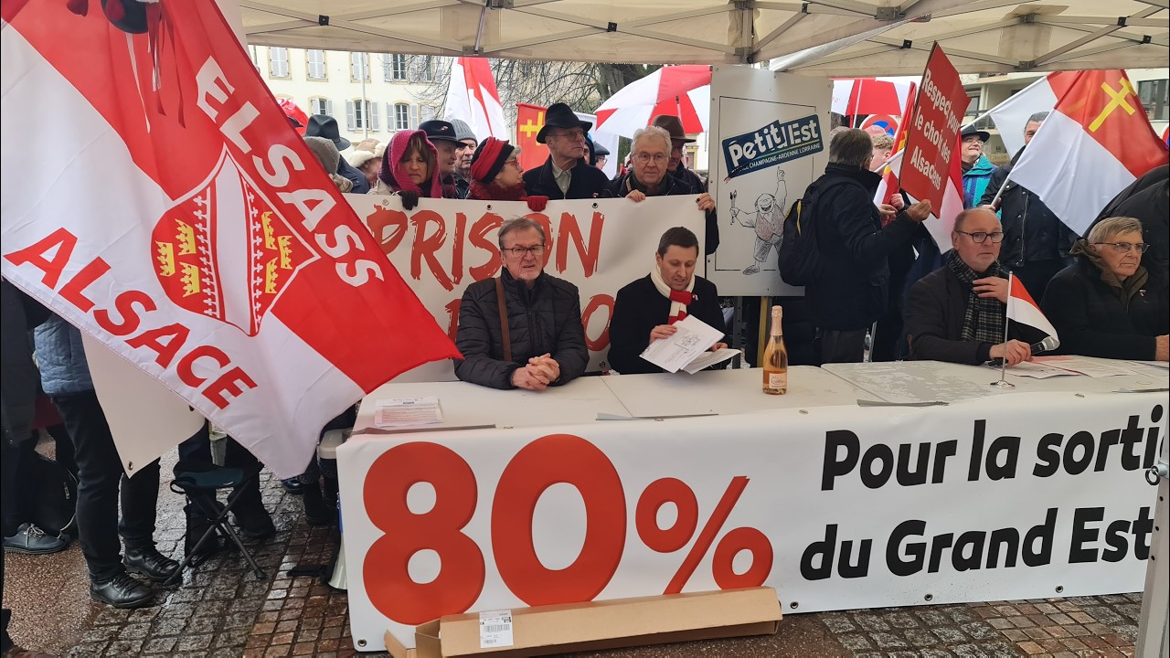 10 JOHR GRAND EST - JETZT LANGT'S !!    10 ANS DE GRAND EST,  ça suffit !!
