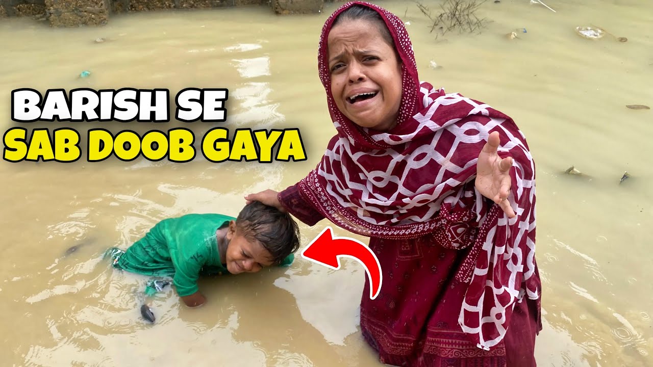 Jannat House me Pehli Barish Sab Doob gaya 😭 | Sanober Choti Vlog 