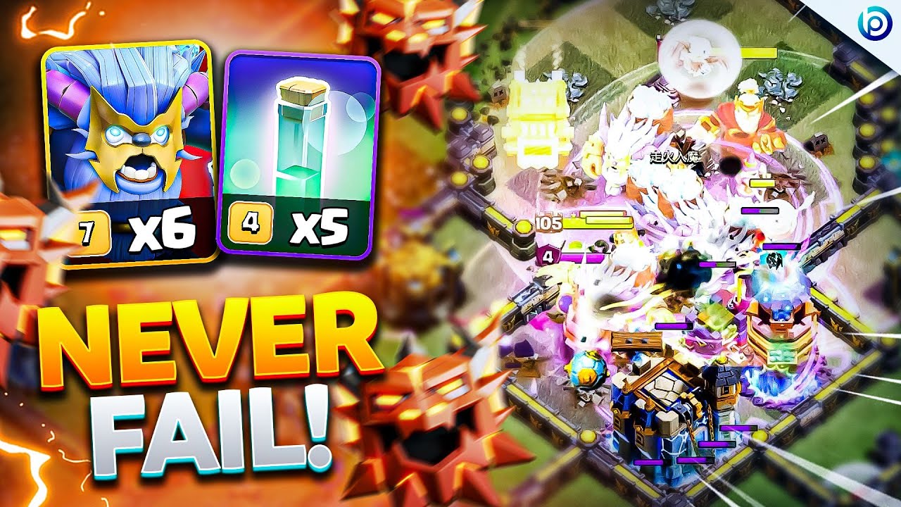 INSANELY Powerful TH18 RC Walk Super Yeti | Best Ground Strategy for Legends