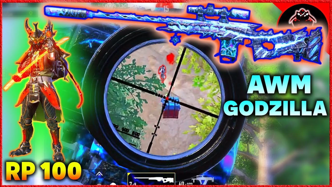 Playing with AWM GODZILLA x GENERAL BEETLE Set | PUBG MOBILE