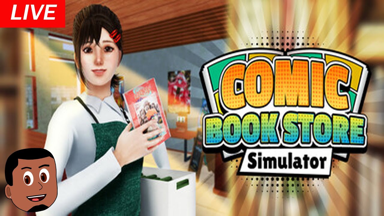 Late Night Comic Shop Vibes ☕ | Comic Book Store Simulator Gameplay