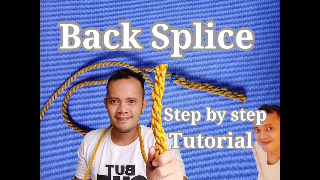 BACK SPLICE..crown splice, step by step tagalog actual tutorial on how to do.Pano gunawa. easy way.
