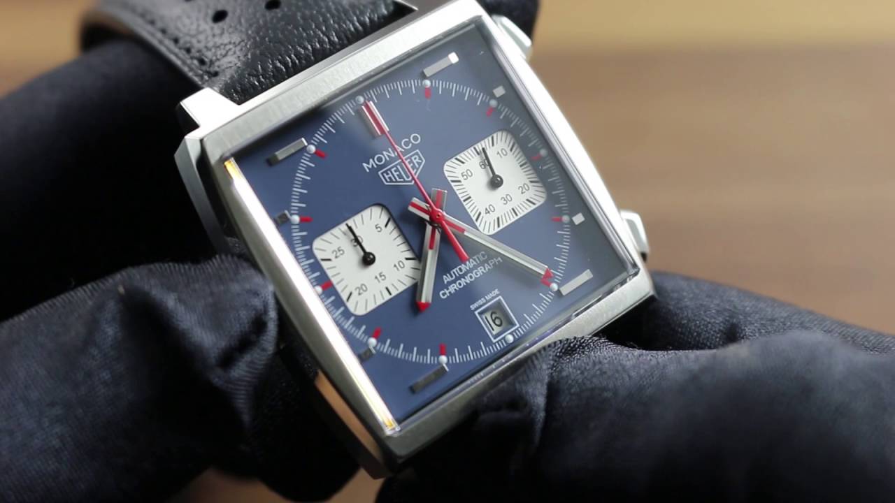 Функции и уход за автоматическим хронографом TAG HEUER Monaco Calibre 11 CAW211P FC6356