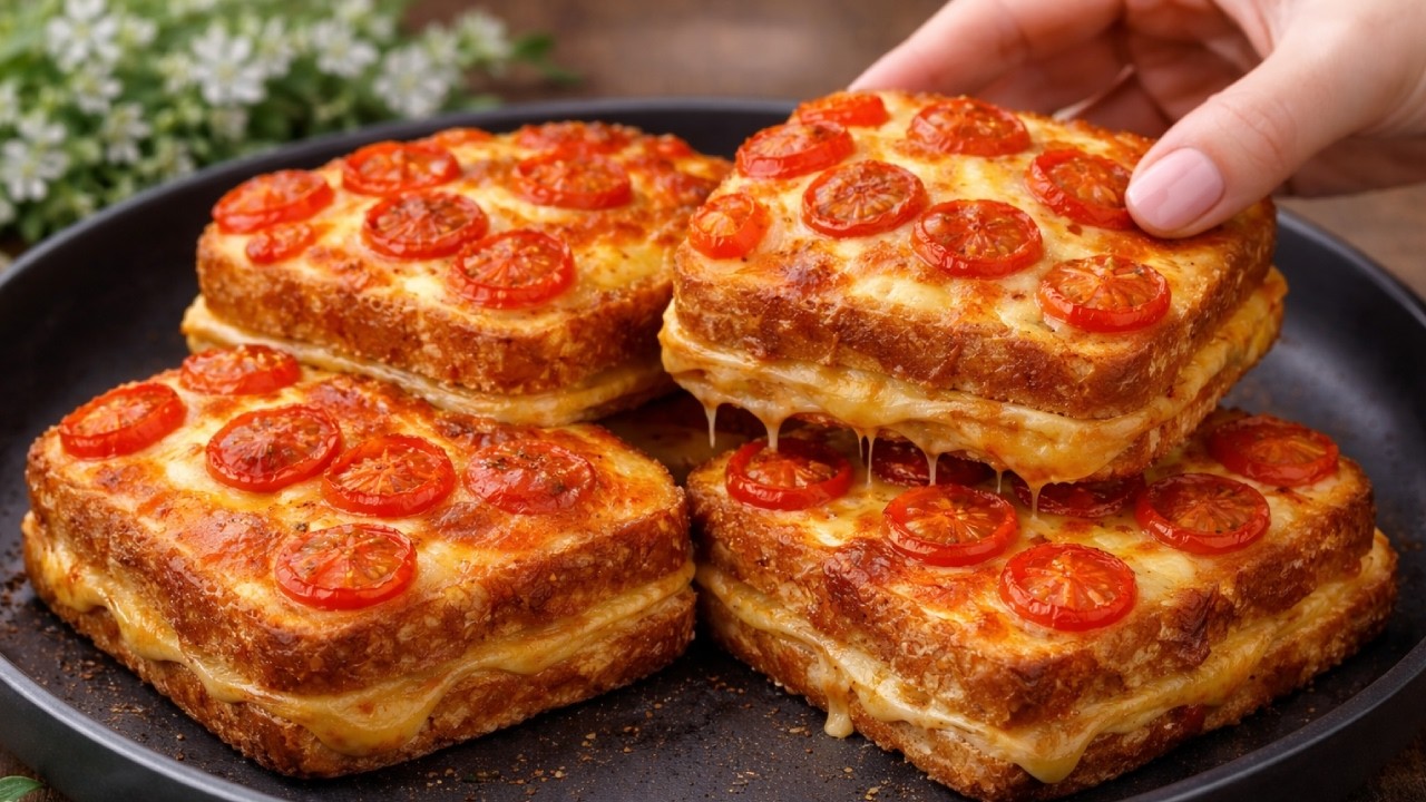 Вы еще никогда не пробовали такой вкусный завтрак – простой рецепт тостов с яйцом и сэндвичем за 5 м