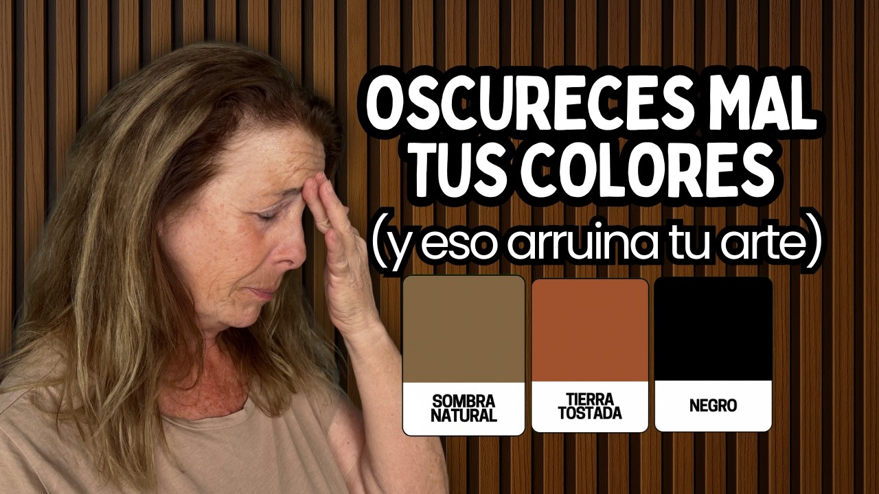 CÓMO OSCURECER COLORES con ACRÍLICO | COLOR EN ARTE
