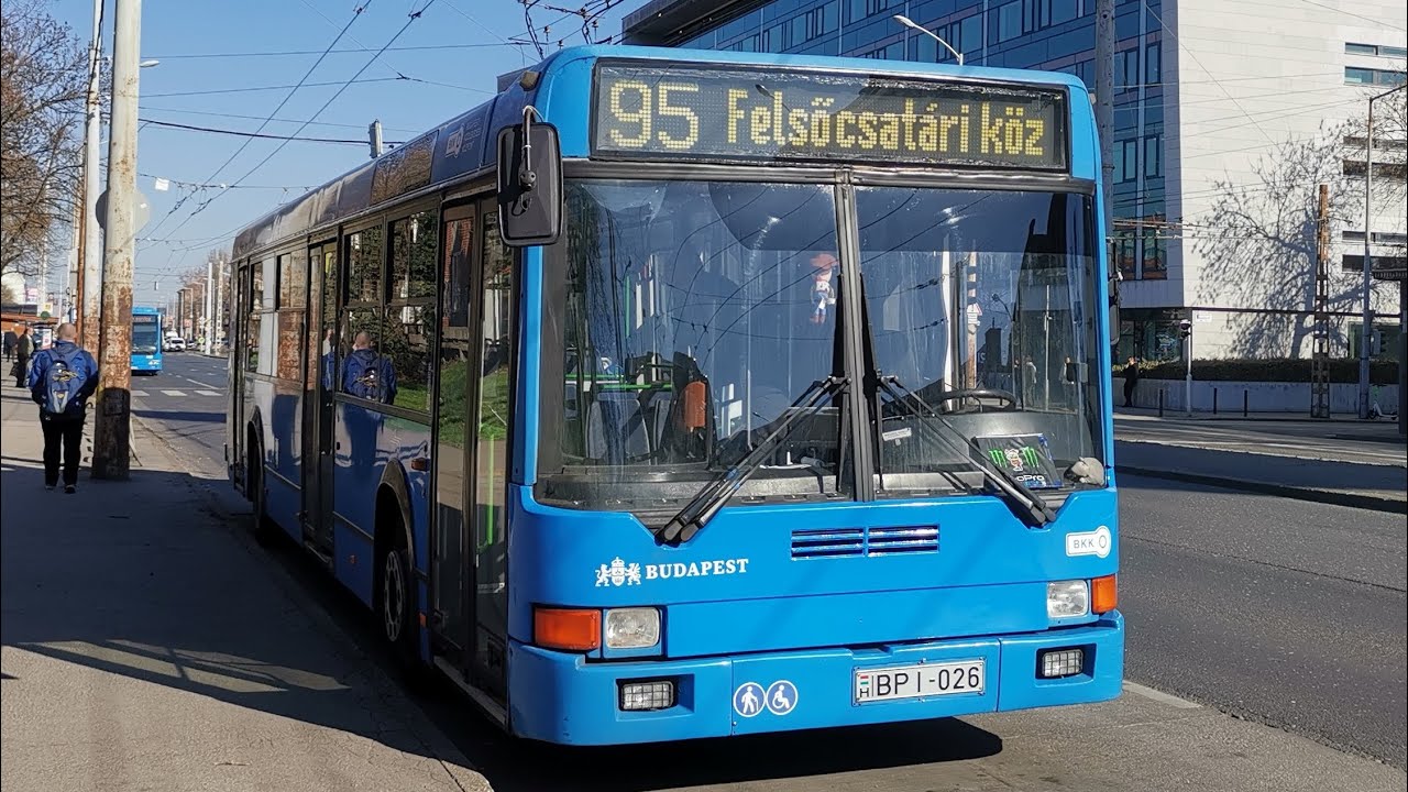 Az utolsó két 1999-es Ikarus 412 a BKV-nál: Utazás a BPI-026-tal a 95-ösön és BPI-013 a 98-ason 