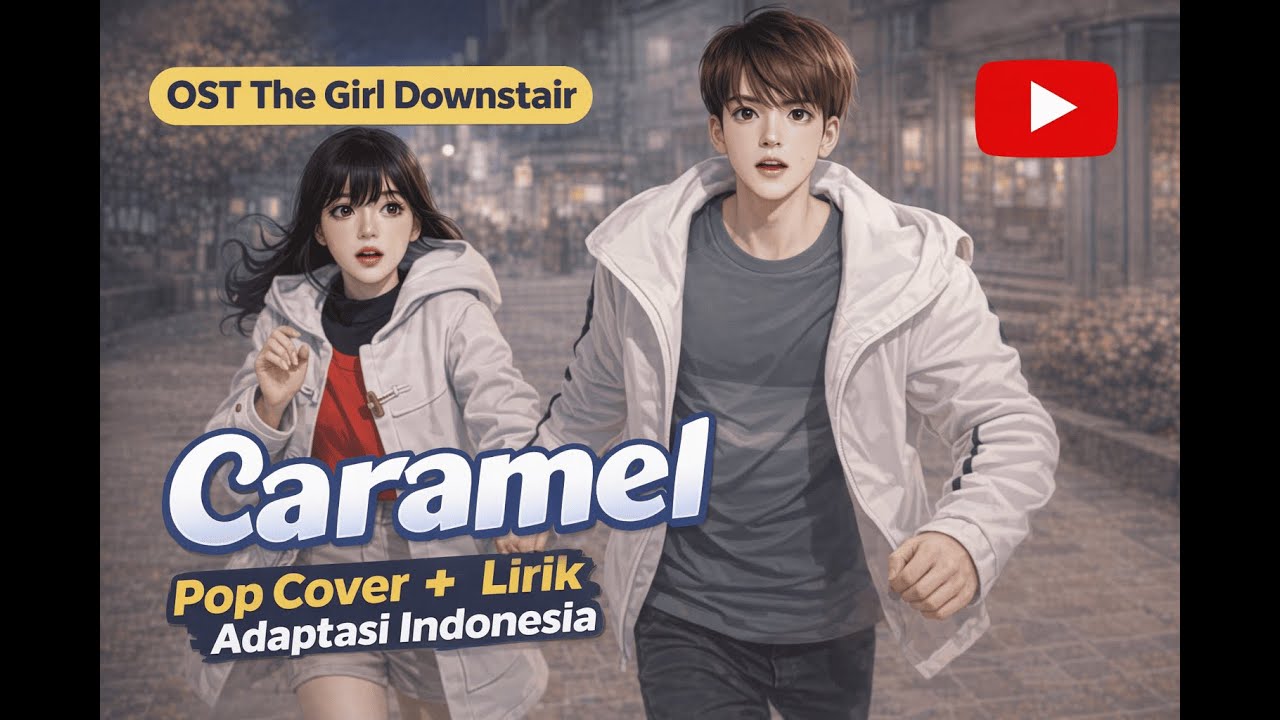 Karamel - City Pop / Indie Vibe (AI Original Song) | Lirik Indonesia