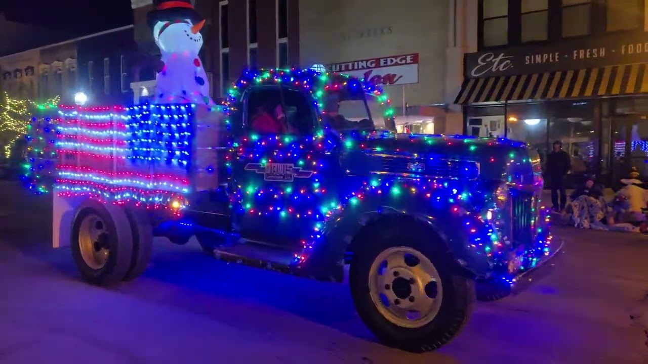 Owosso GLOW PARADE 2025. Tape 1 of 2 November 28, 2025.