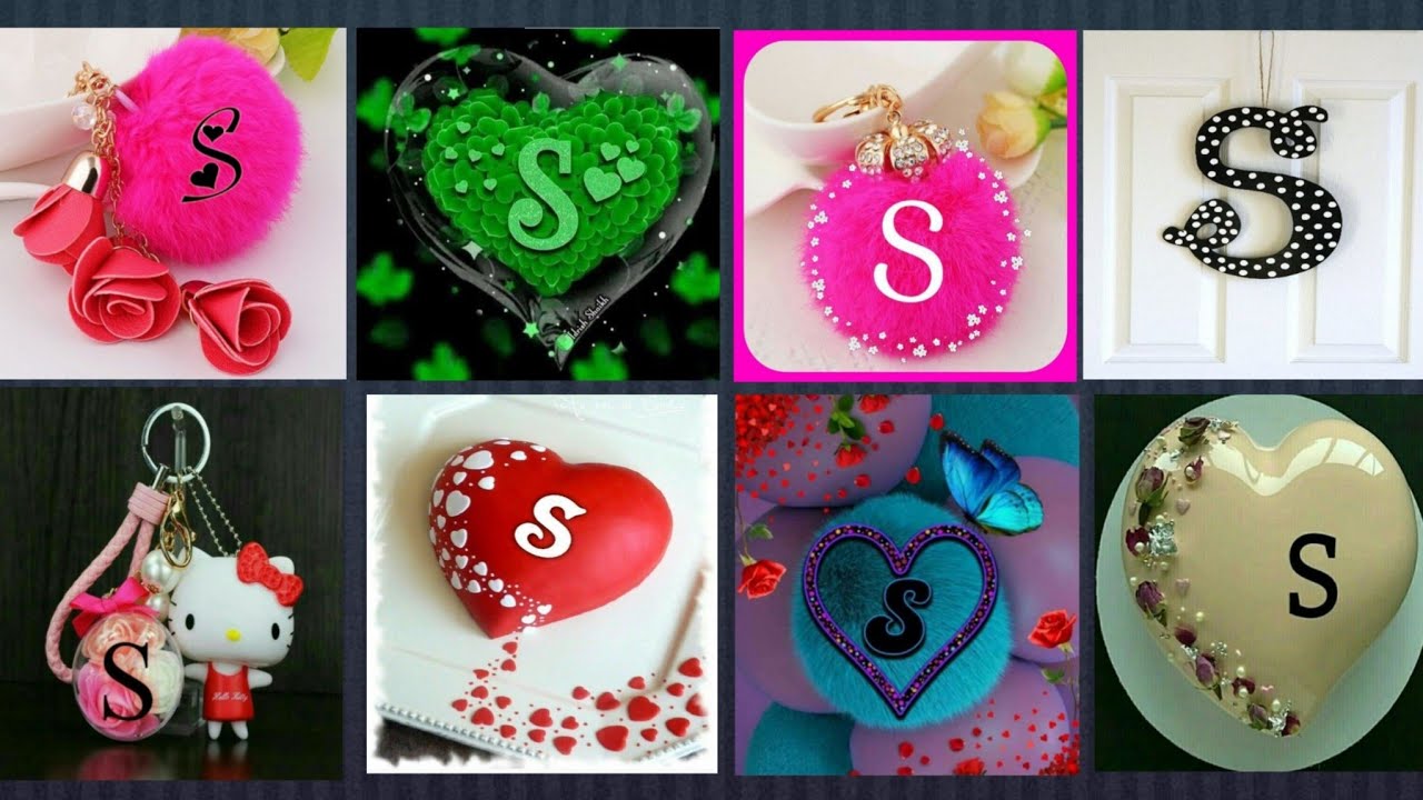 New Beautiful S stylish letter dp for WhatsApp girl / S letter image ॥ S Name Dpz