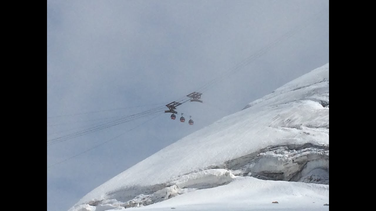 Kleinkabinenbahn Vallée Blanche, Courmayeur/Chamonix