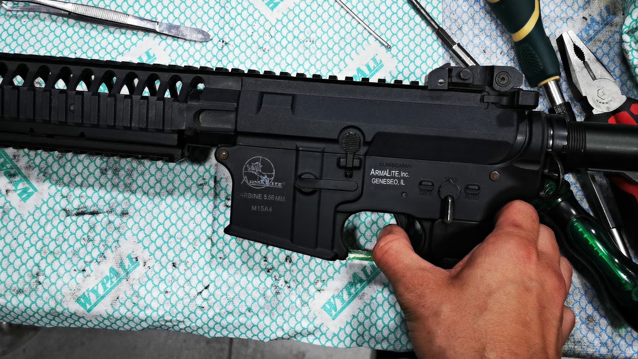 ASG Armalite + Airsoft Systems ASCU Lite +