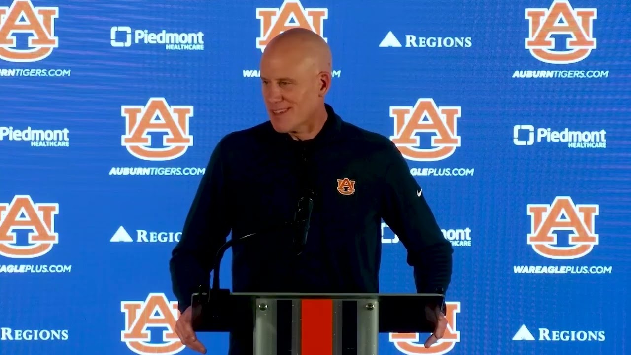 Auburn Football: D.J. Durkin Signing Day Press Conference
