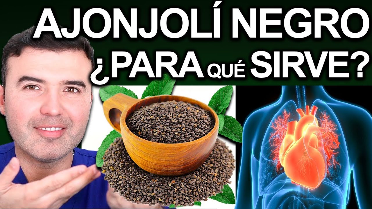 AJONJOLI NEGRO EN AYUNAS PARA TODO - Para Que Sirve, Beneficios Y Contraindicaciones Del Sesamo