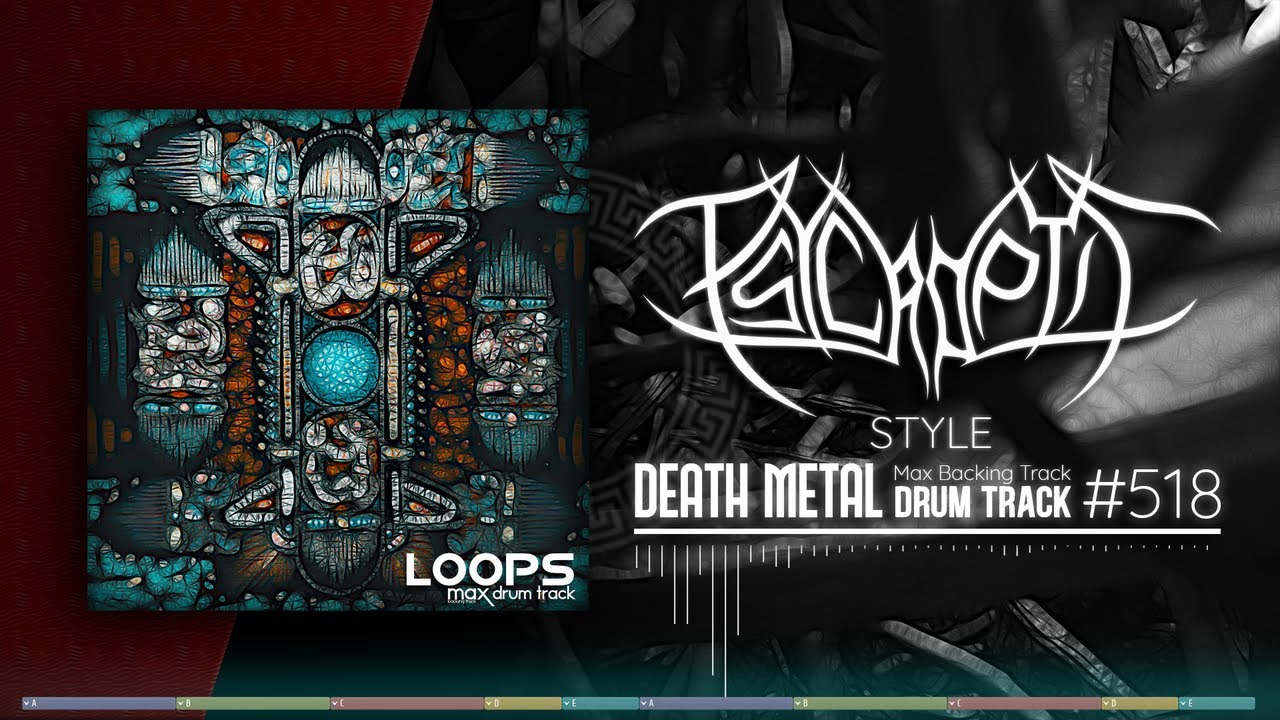 Death Metal Drum Track / Psycroptic Style / 250 bpm
