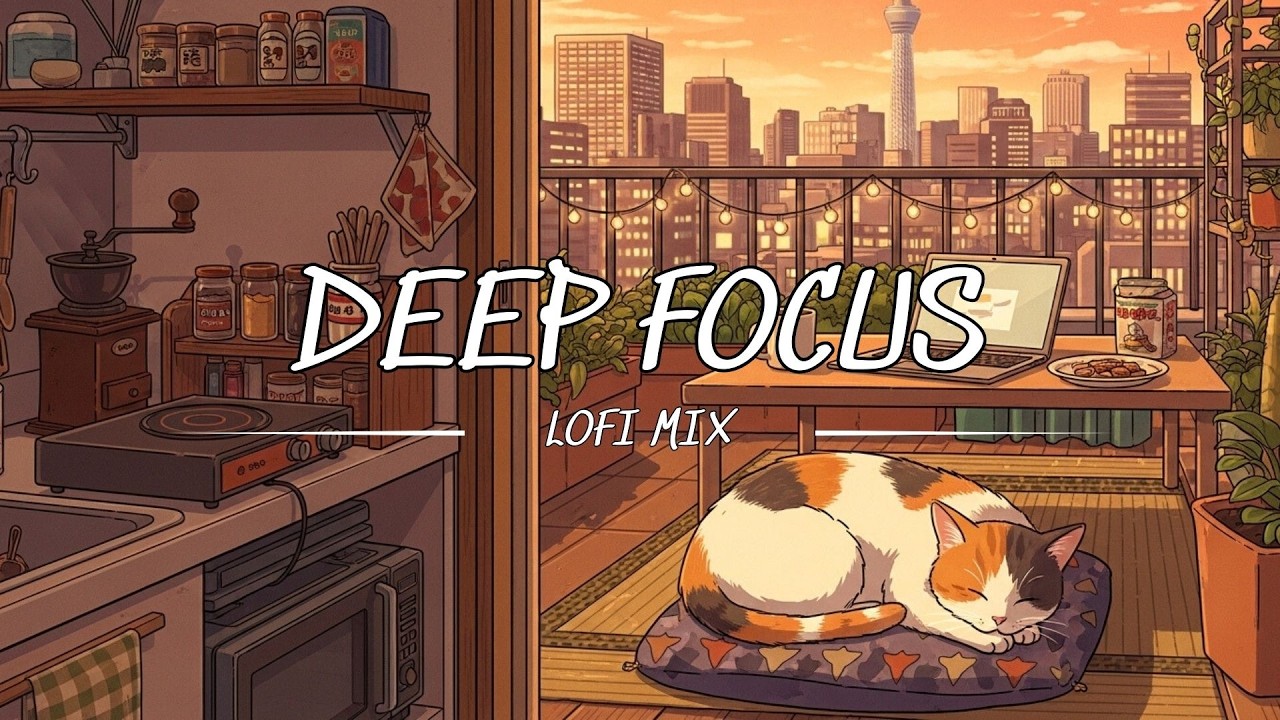 Deep focus 🧠 intense concentration for study - work - relax
