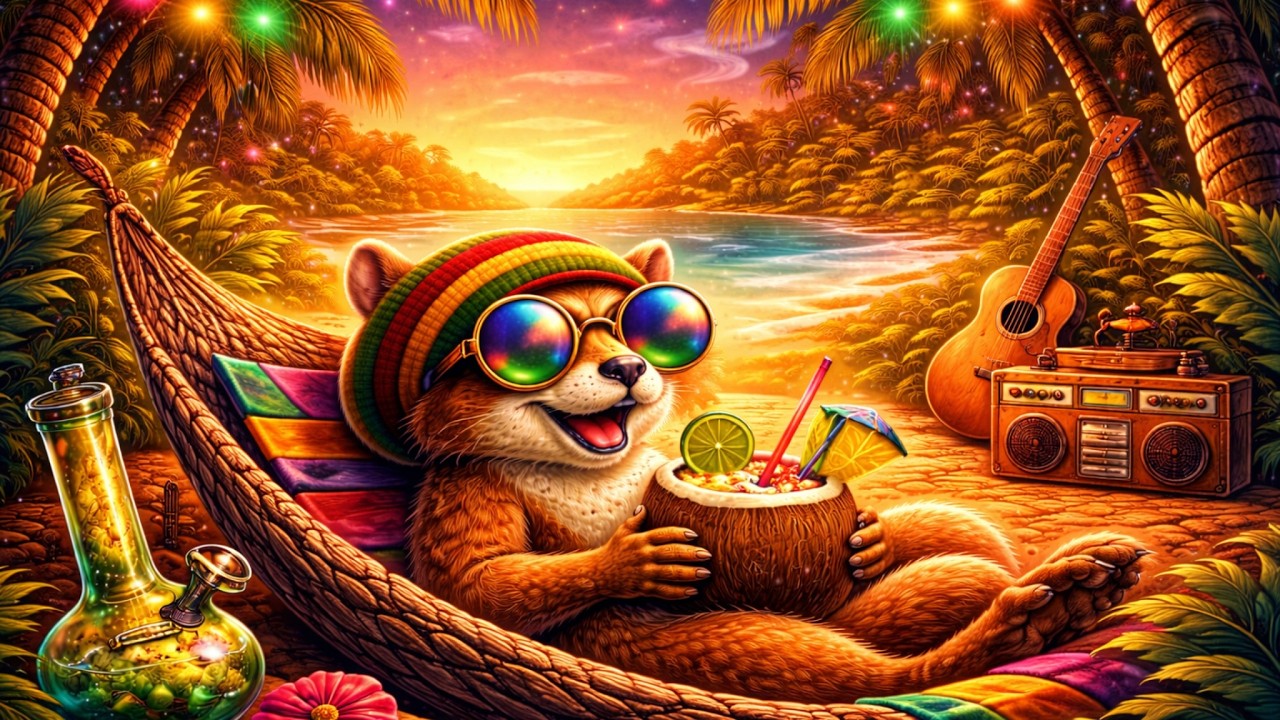 Lucky on Purpose 🌿 Dub Reggae for Bad Ideas & Good Energy