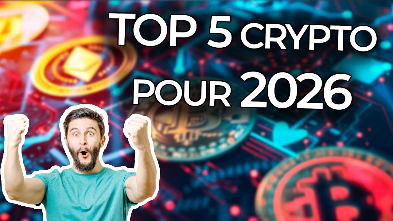 TOP 5 CRYPTO pour 2026!
