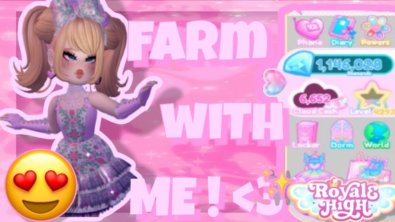 💎⭐FARM WITH ME / FARMING MOTIVOTION IN ROYALE HIGH 💎⭐