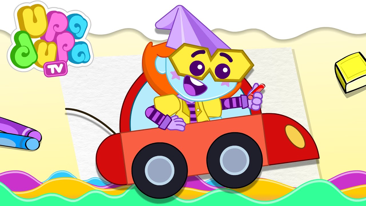 Desenhando CARROS! Mago das Formas ep.05 - Uma Volta pela Cidade #mago